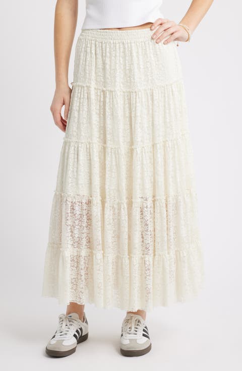 Lace Maxi Skirt