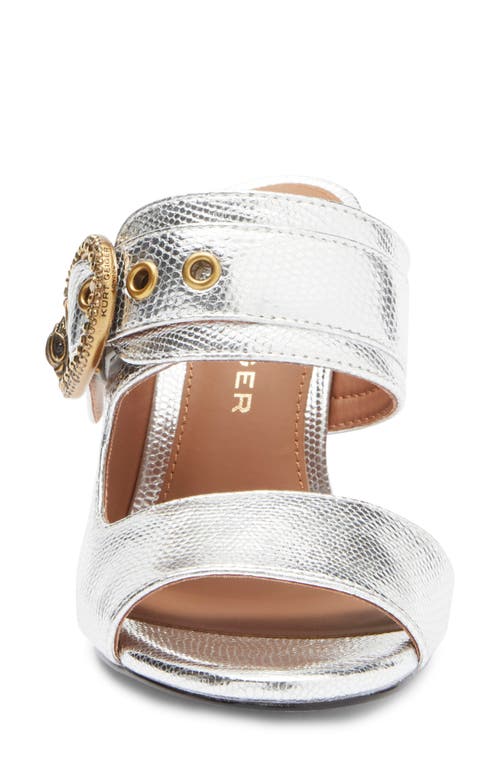 Kurt Geiger London Mayfair Mule In Silver