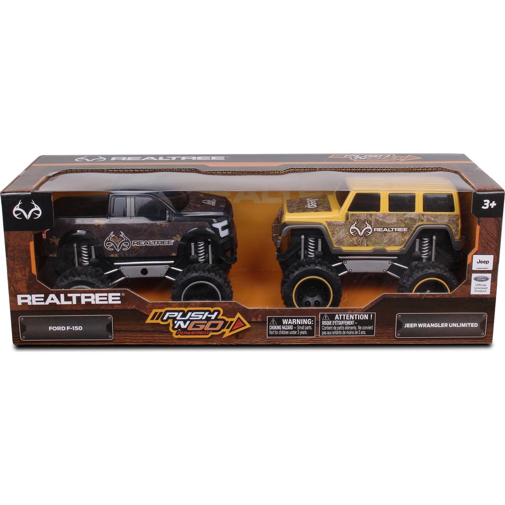 REALTREE Push & Go Ford F150 & Jeep Wrangler, 2 Pack in Multicolored  product