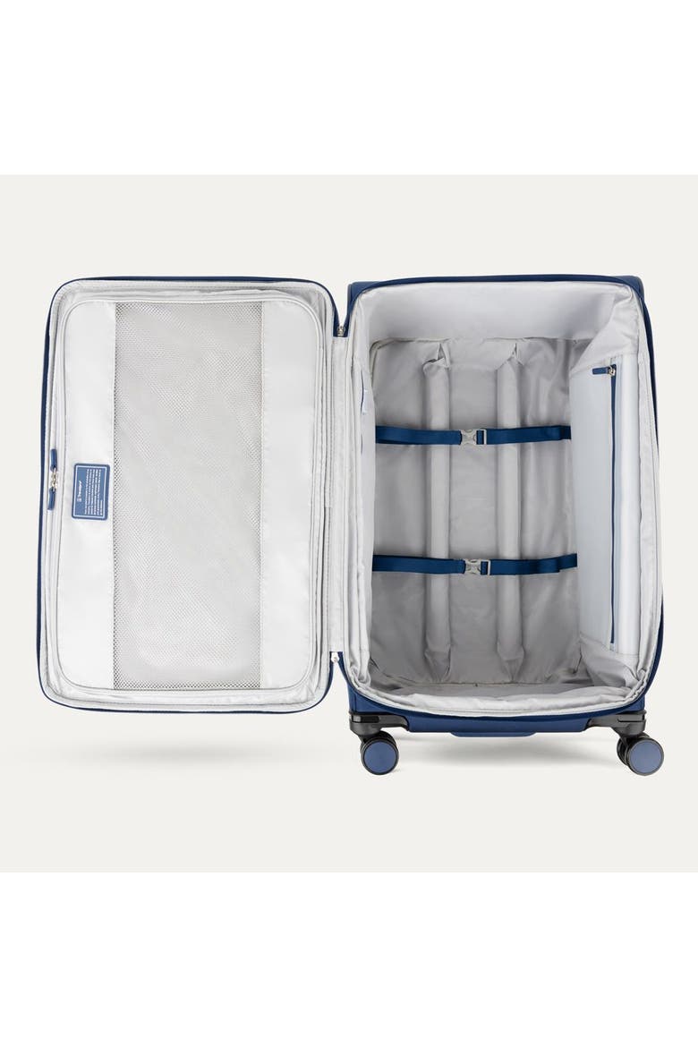 Versapack + Lightweight Softside Expandable 29" Large Checked Spinner Luggage, Alternate, color, Estate Blue