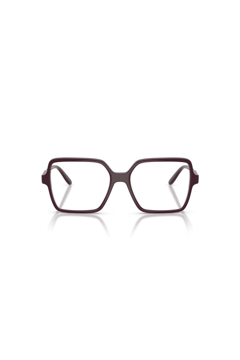 49mm Square optical glasses, Alternate, color, Red