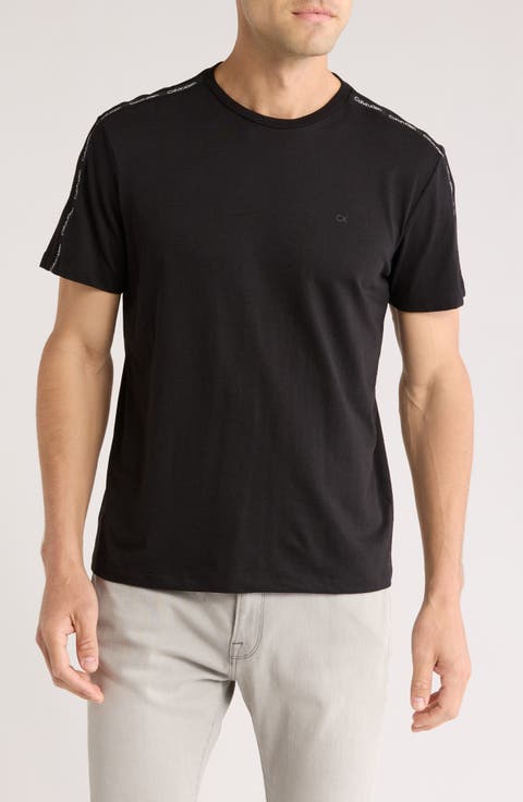 Logo Tape Sleeve T-Shirt