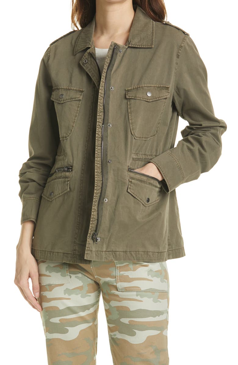 Rails Miller Cotton Military Jacket, Main, color,