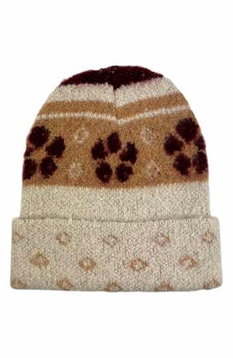 MARCUS ADLER Flower Cuff Beanie