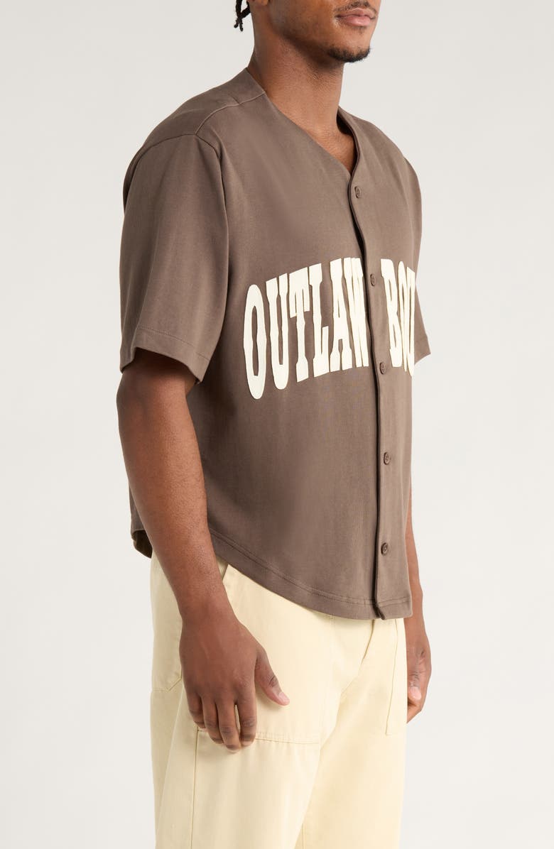 PacSun Bounty Baseball Jersey, Alternate, color, Brown