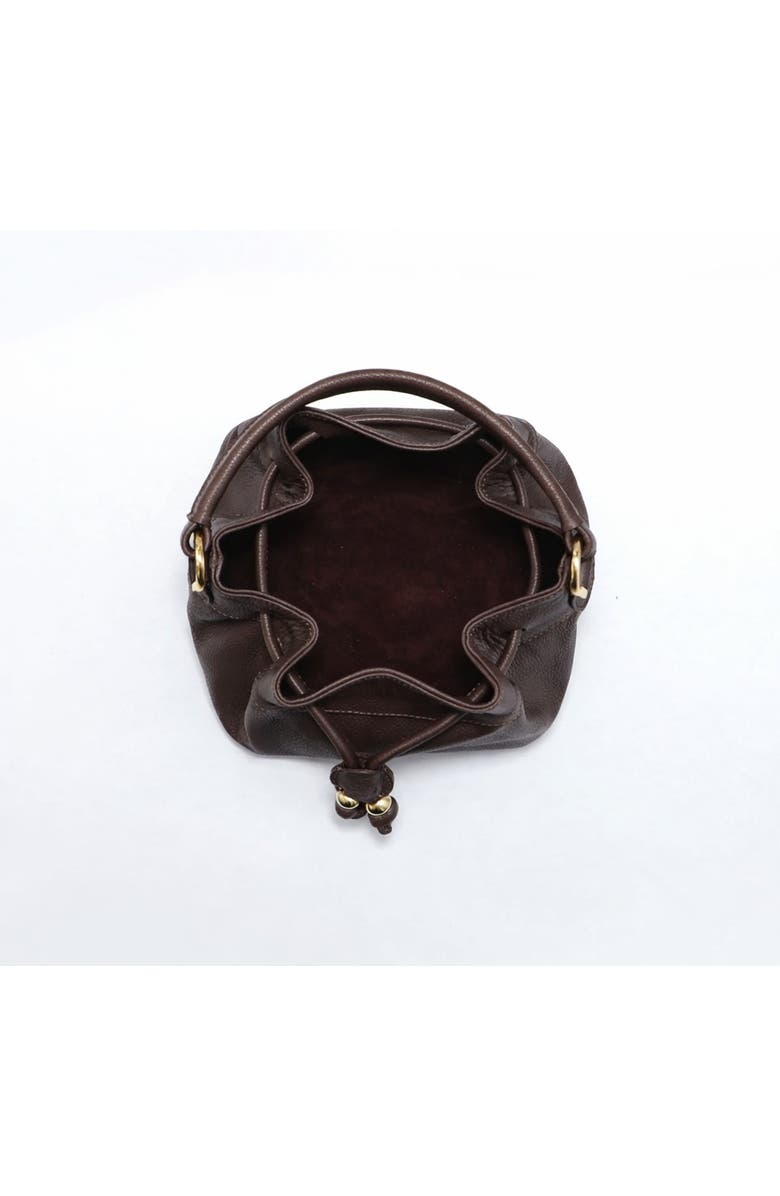 ROSZUAR Sienne Luxury Bucket Handbag, Alternate, color, Chocolate