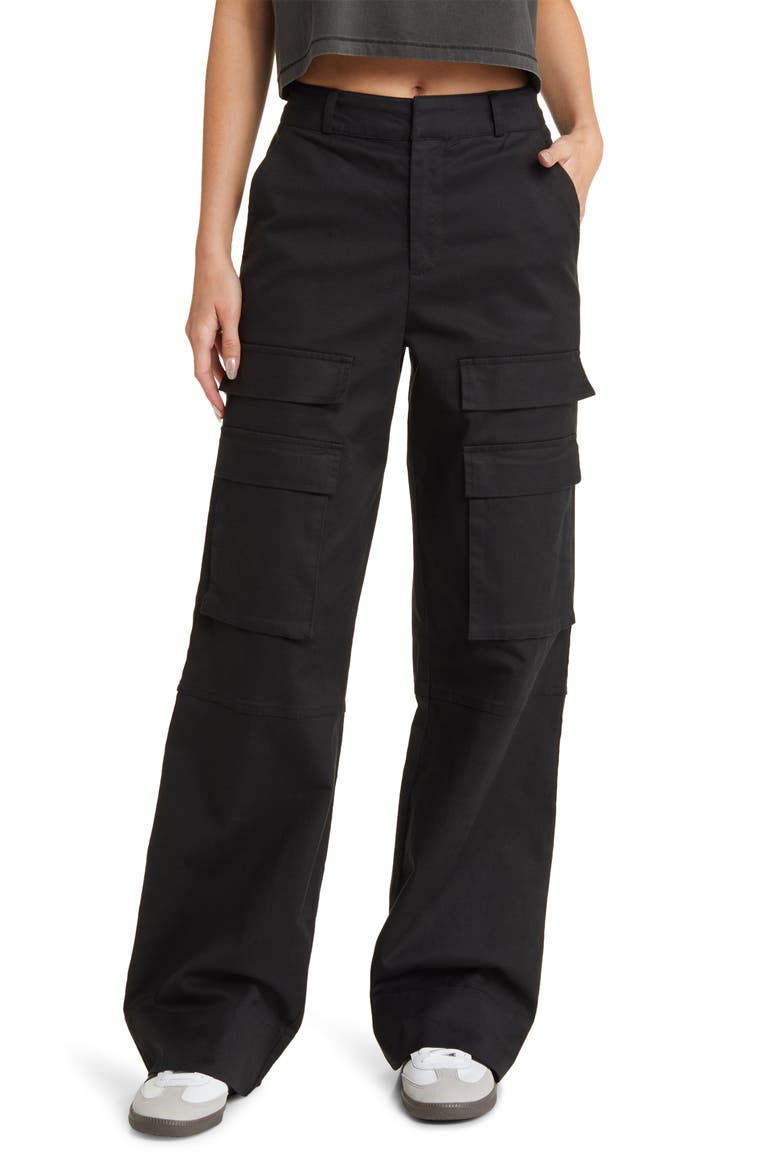 Cargo Pants, Main, color, BLACK JET
