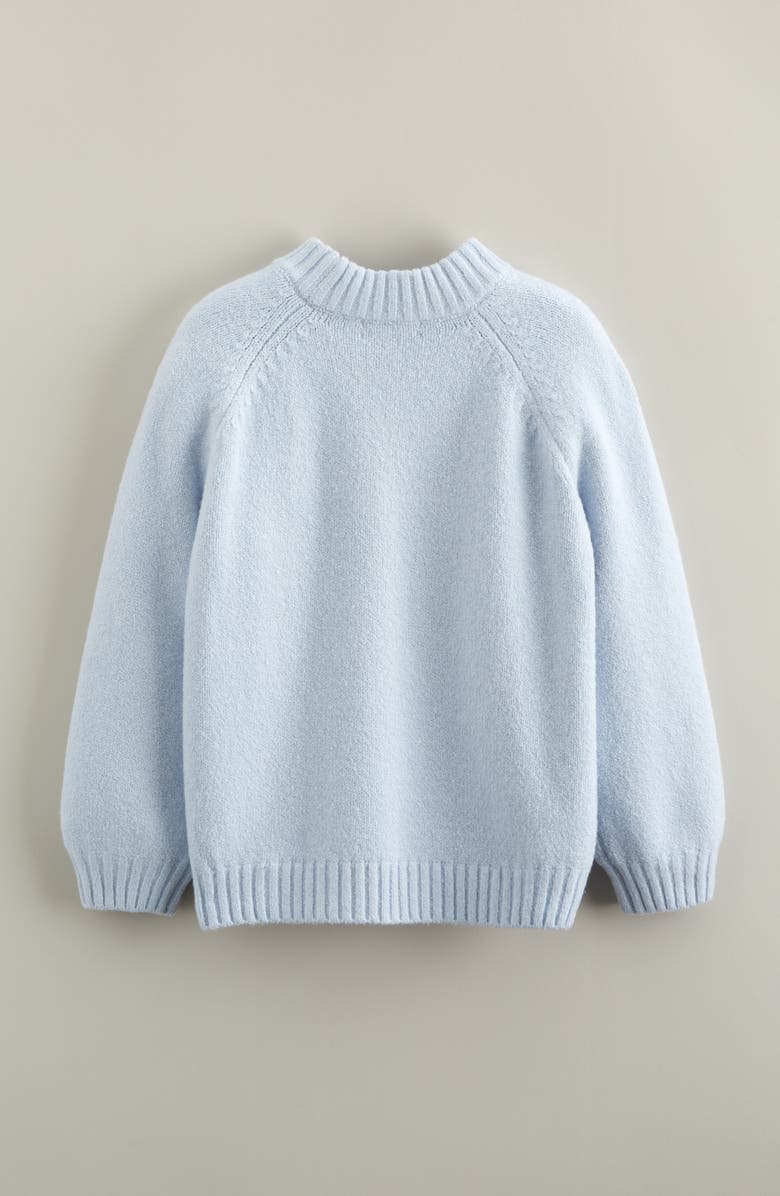 Tucker + Tate Kids' Fuzzy Icon Tunic Sweater, Alternate, color, Blue Xenon Fuzzy Star