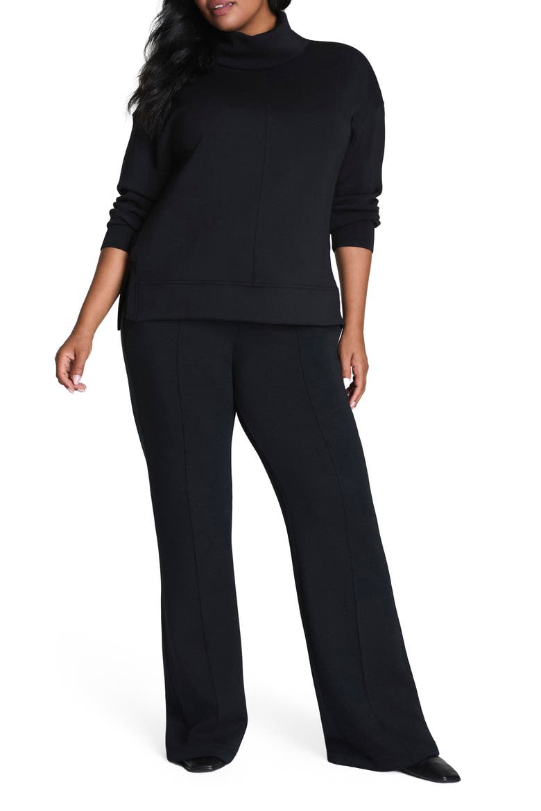 Air Essentials Flare Leg Pants, Alternate, color, VERY BLACK