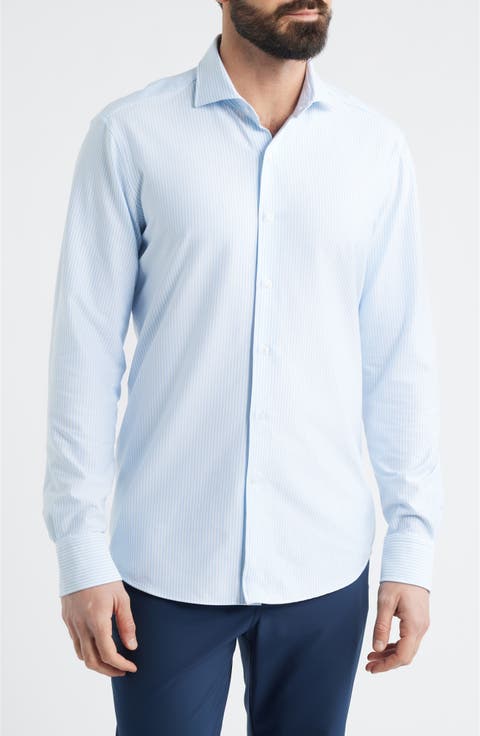 Crown Crafted Excursionist Flex Stripe Button-Up Shirt