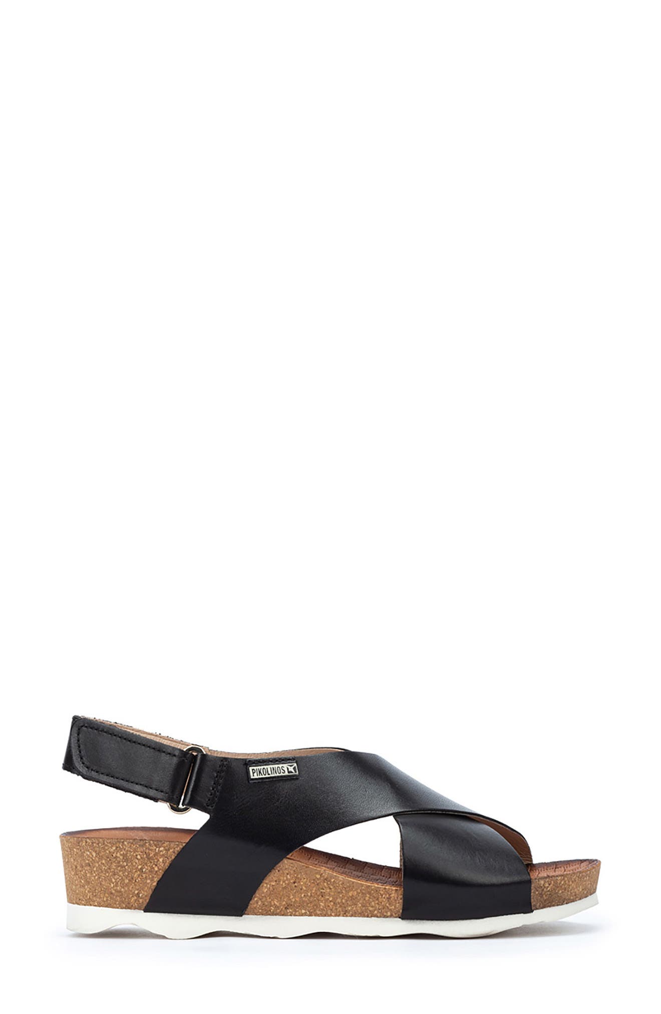 PIKOLINOS Mahon Platform Sandal, Alternate, color, Black