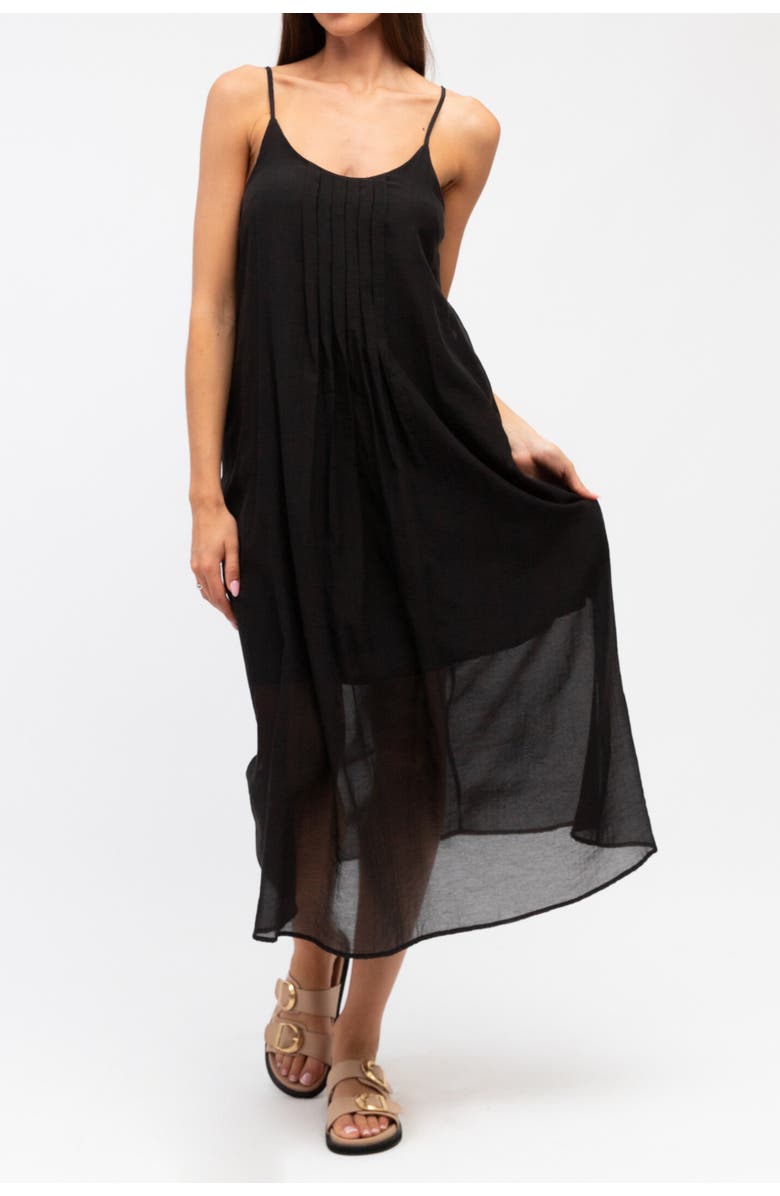 Label of Love Lara Maxi Dress, Alternate, color, Black