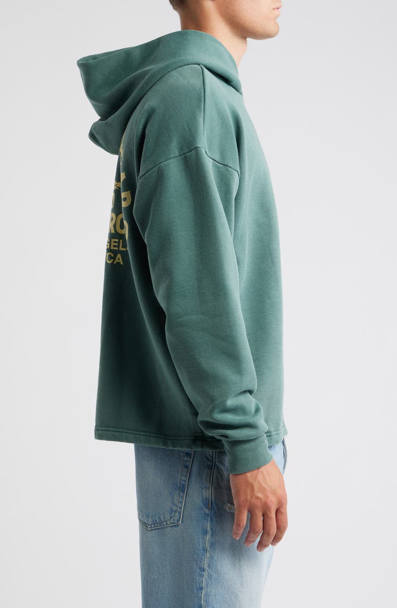 PacSun Downtown Rodeo Graphic Hoodie, Alternate, color, Green