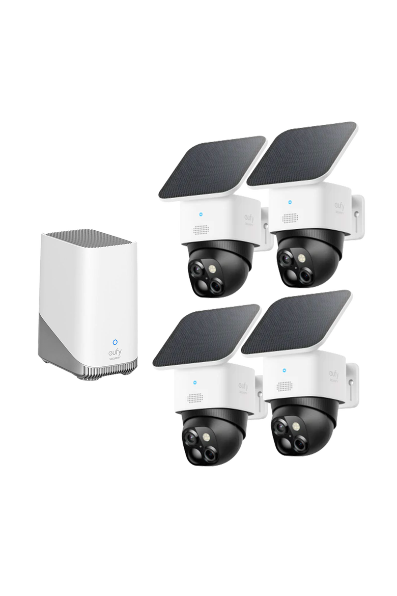 SoloCam S340 4-Cam Kit  with HomeBase S380, Main, color, White