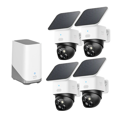 SoloCam S340 4-Cam Kit  with HomeBase S380