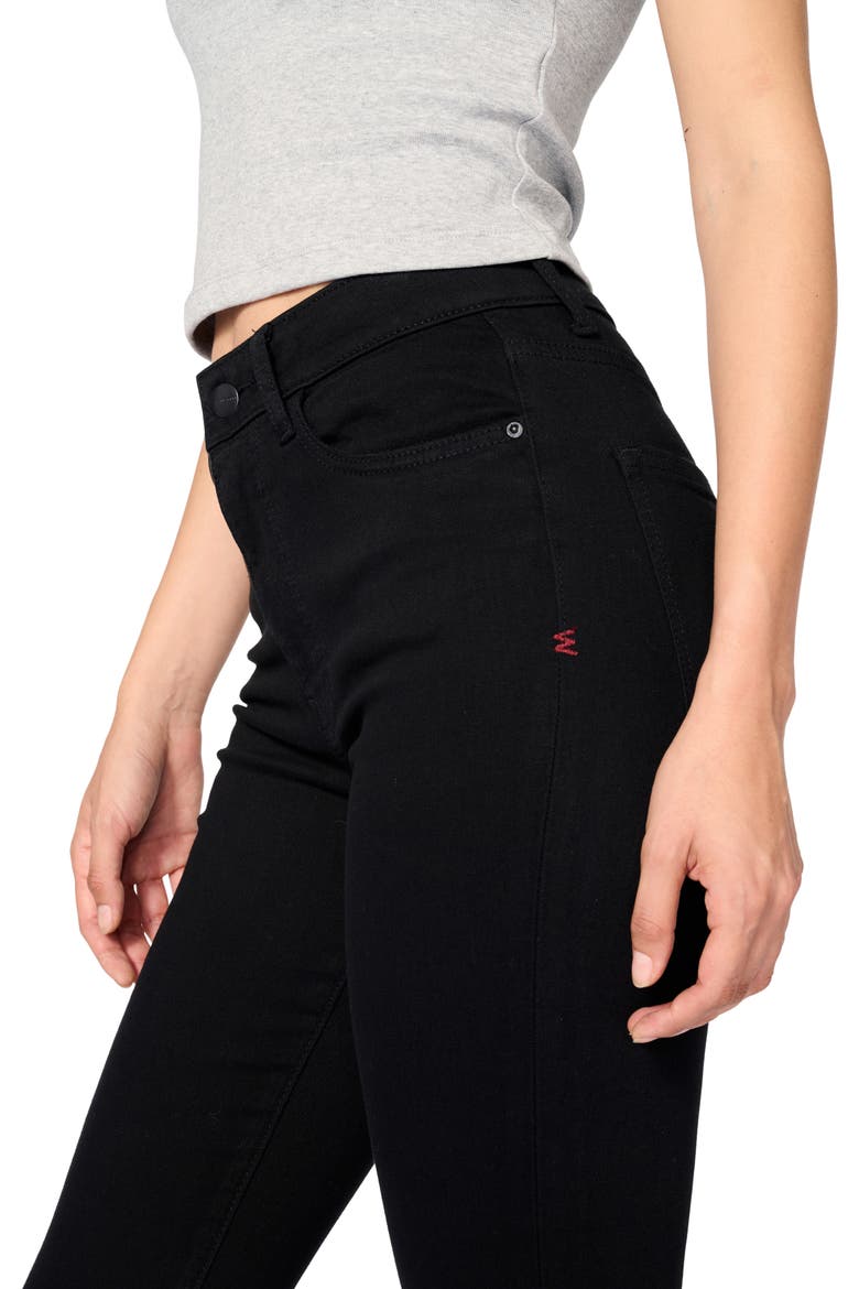 MXP High Waist Skinny Jeans, Alternate, color, RAVEN