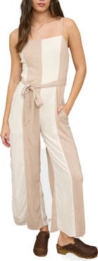 Blu Pepper Colorblock Wide Leg Jumpsuit