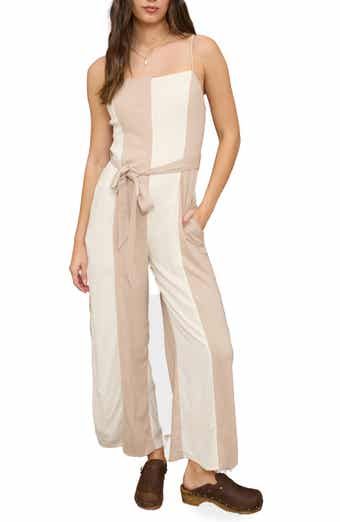 Blu Pepper Colorblock Wide Leg Jumpsuit
