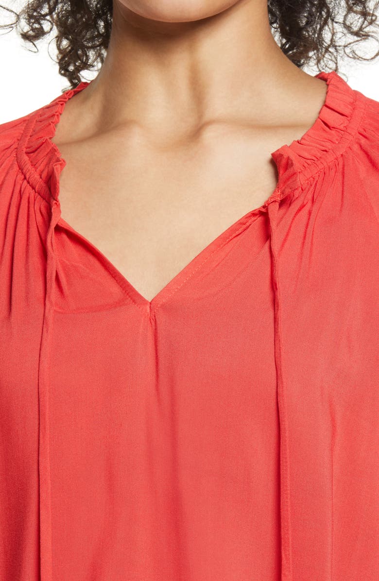 GIBSONLOOK Split Neck Blouse, Alternate, color,