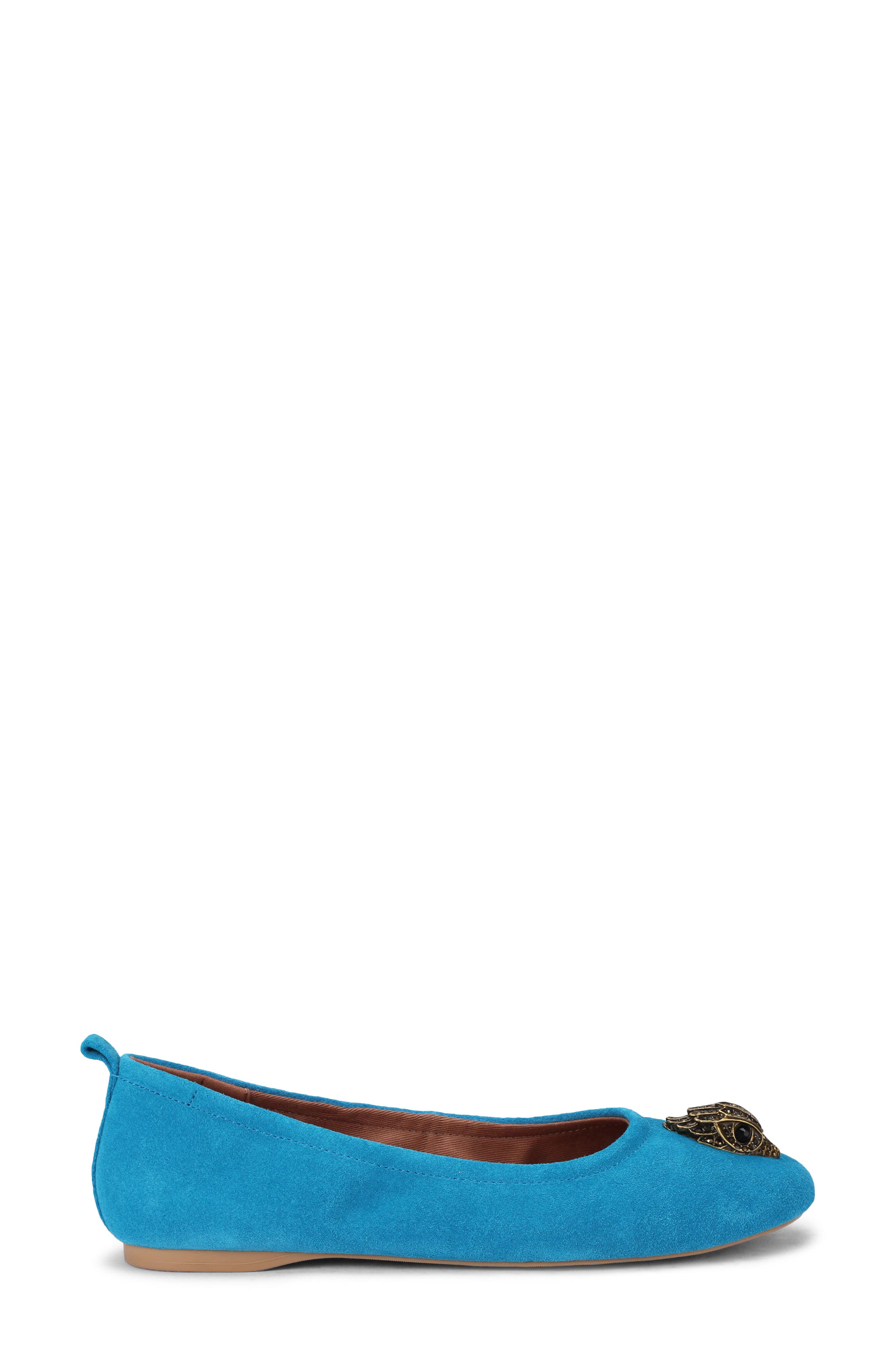 Belgravia Ballet Flat, Main, color, MEDIUM BLUE