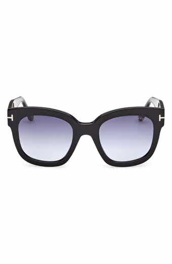 Beatrix 52mm Gradient Geometric Sunglasses