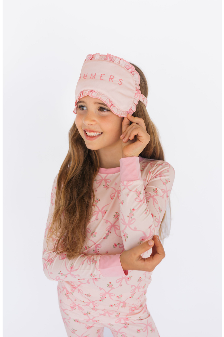 Rosie Bow Two Piece Set, Alternate, color, Blush Pink / Bow