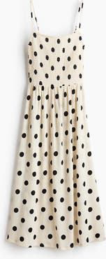 H&M Smocked Strappy Dress