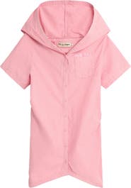 Desigual Short Sleeve Hooded Shirtdress