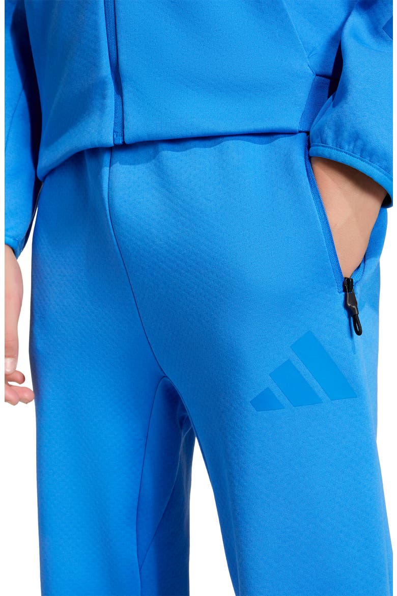 Kids' Z-N-E Primeknit Pants, Alternate, color, RAY BLUE/ BRIGHT ROYAL