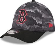 New Era Men's New Era Black Boston Red Sox Camo 39THIRTY A-Frame Flex Hat