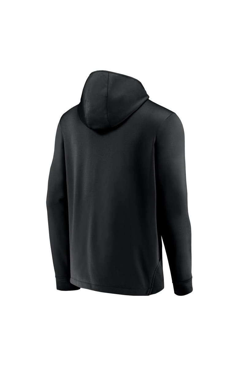 FANATICS Men's Fanatics Branded Black Boston Bruins Centennial Lockup Authentic Pro Pullover Hoodie, Alternate, color, 