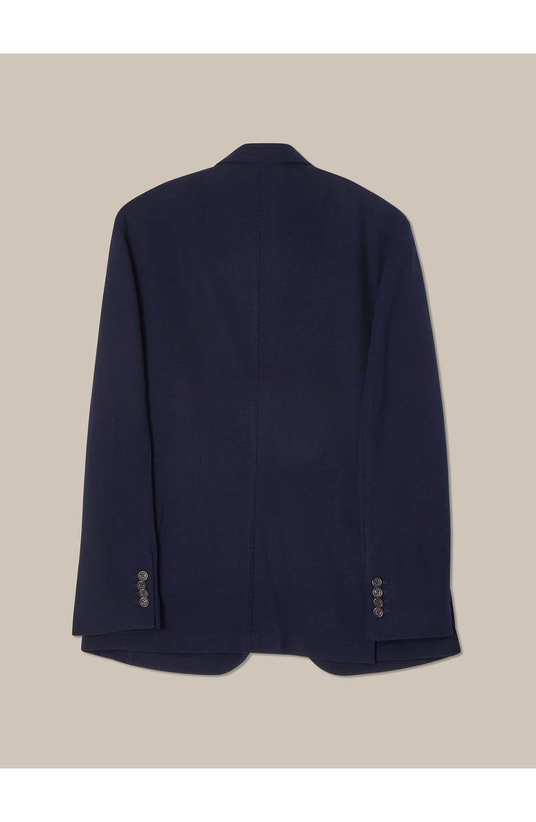 Robert Talbott Wright Knit Blazer, Alternate, color, Navy Blue