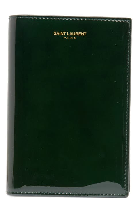 Patent Leather Passport Case