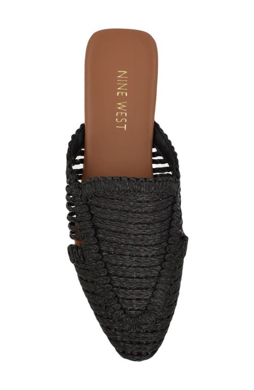 Nine West Campton Mule In Black