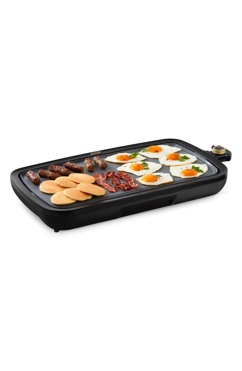 Dash Ceramic Nonstick Everyday Griddle, Alternate, color, Black