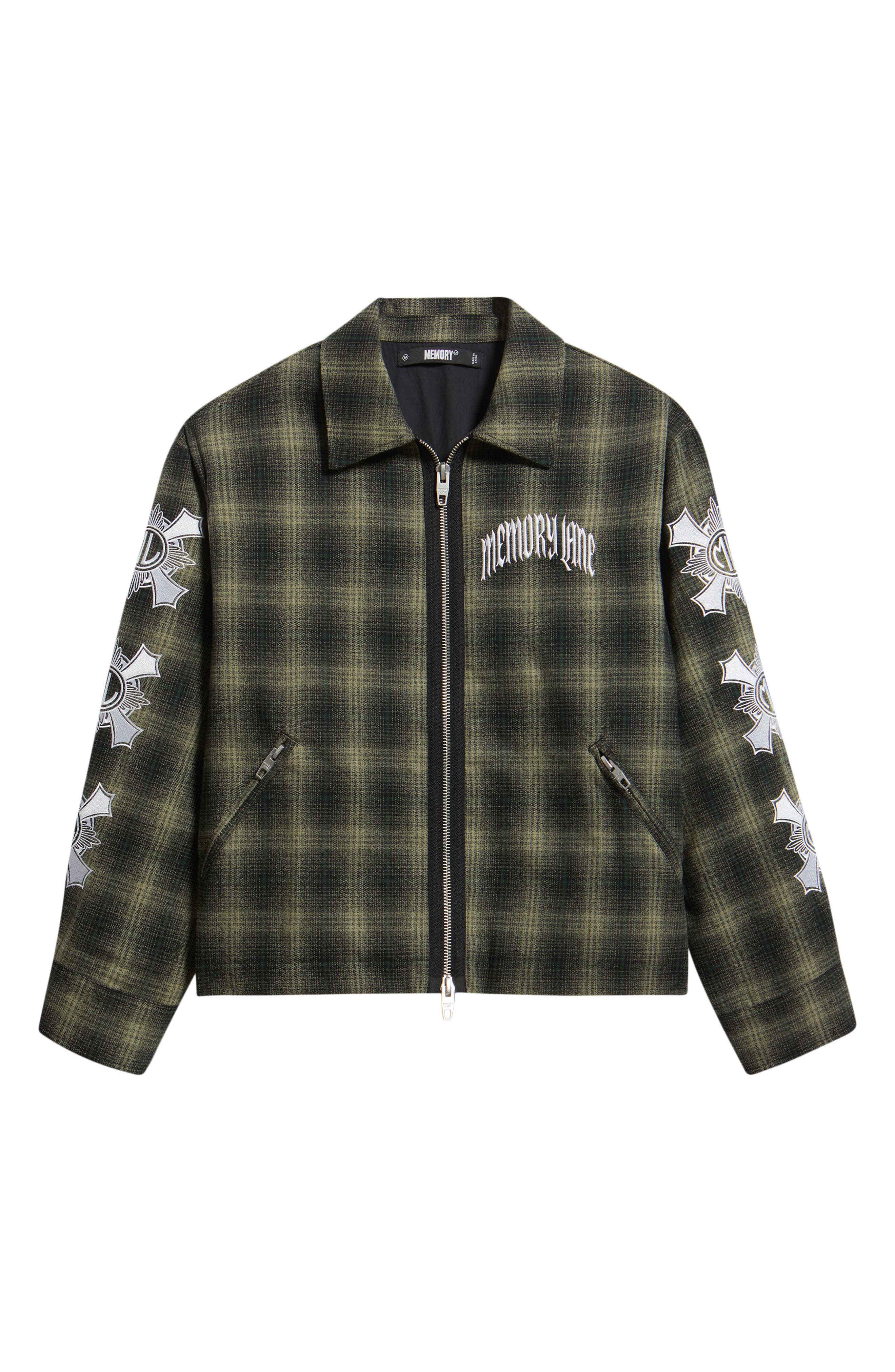 selected GREEN PLAID
