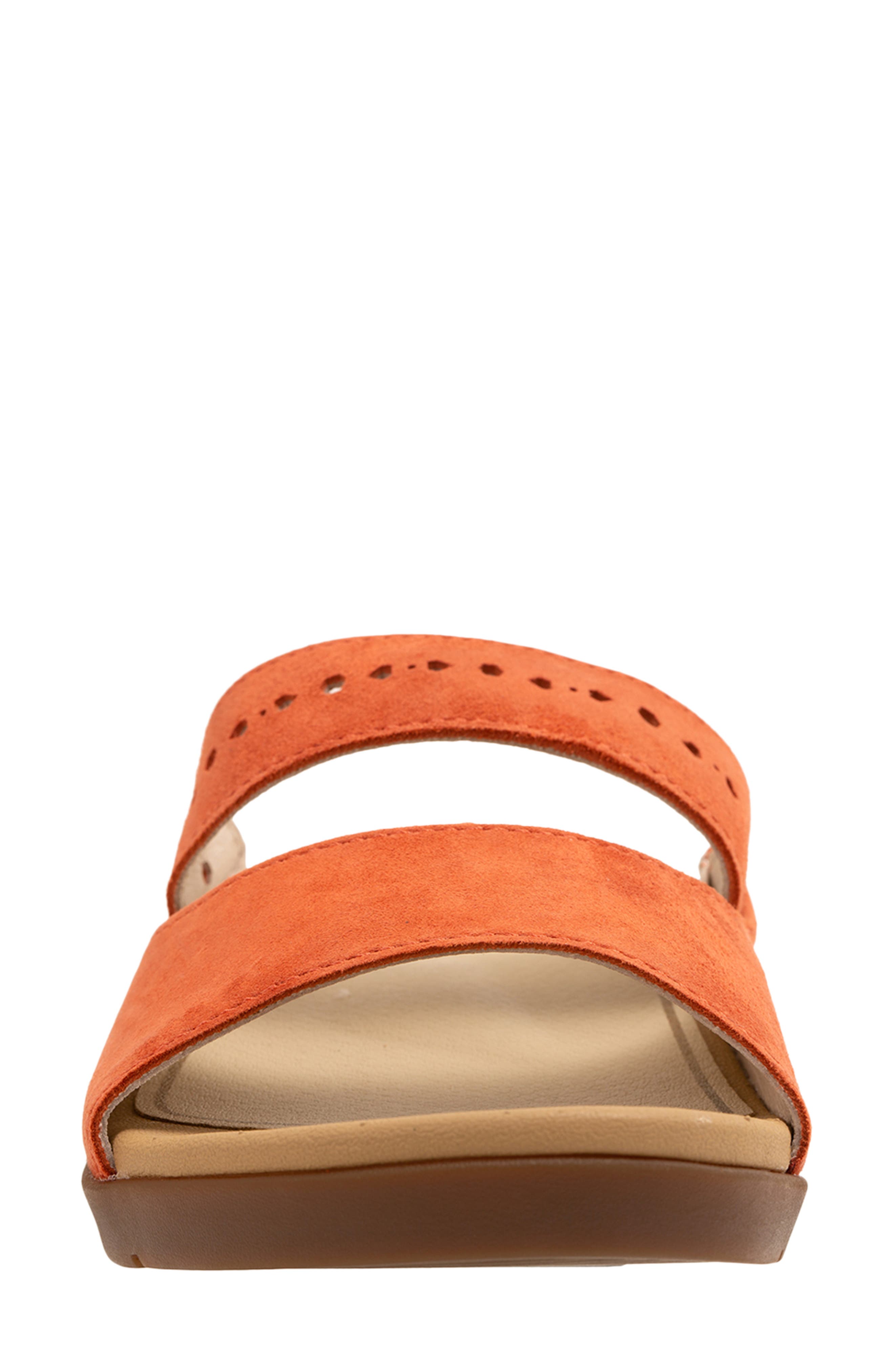 Corpus Double Strap Slide Sandal, Alternate, color, ROOIBOS TEA