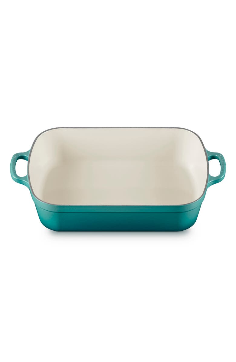 Le Creuset Signature Enameled Cast Iron Roaster, Alternate, color, Riviera