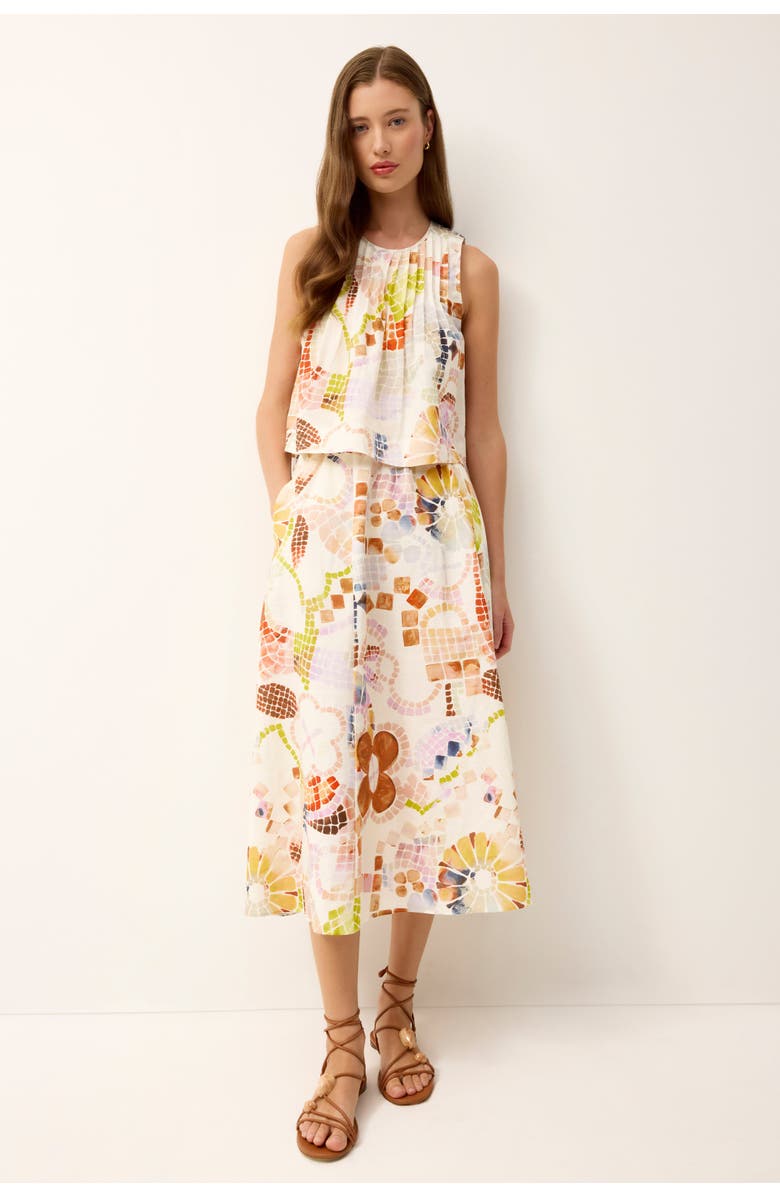 Marie Oliver Letta Top, Alternate, color, Travertine