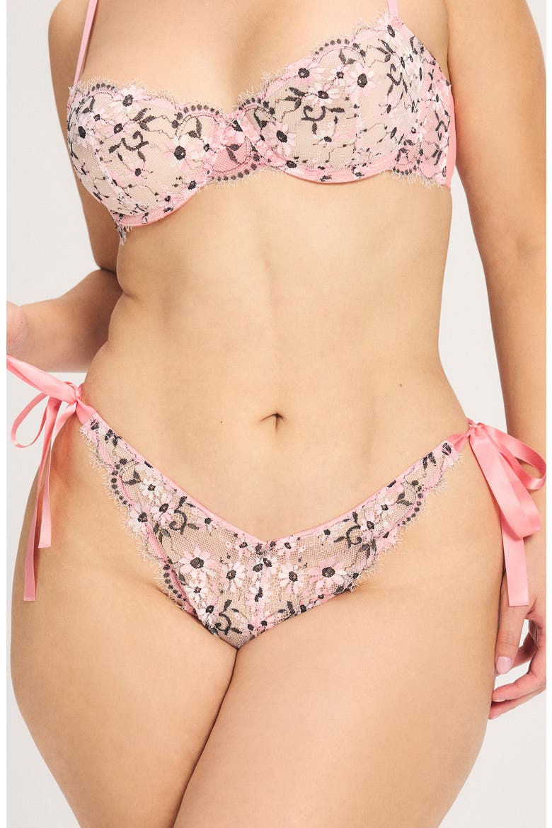 Daisy Darling Brazilian Briefs, Main, color, GOOD PINK