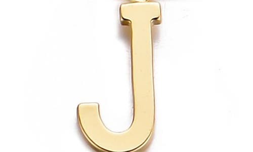 Adornia Initial Charm Tennis Bracelet In Gold