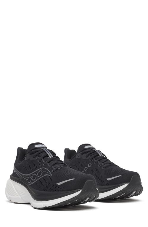 Saucony Hurricane 25 Running Shoe In Black