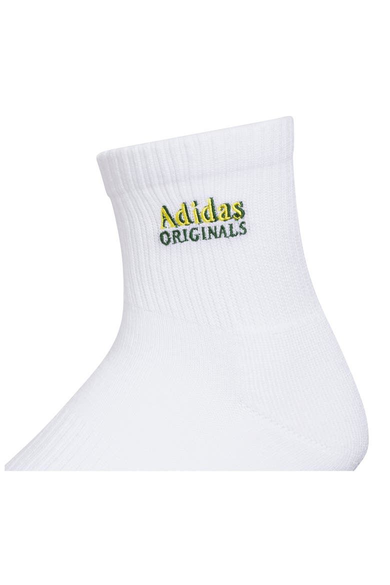 Gender Inclusive Paramount Assorted 3-Pack Quarter Socks, Alternate, color, WHITE/ YELLOW/ BLUE