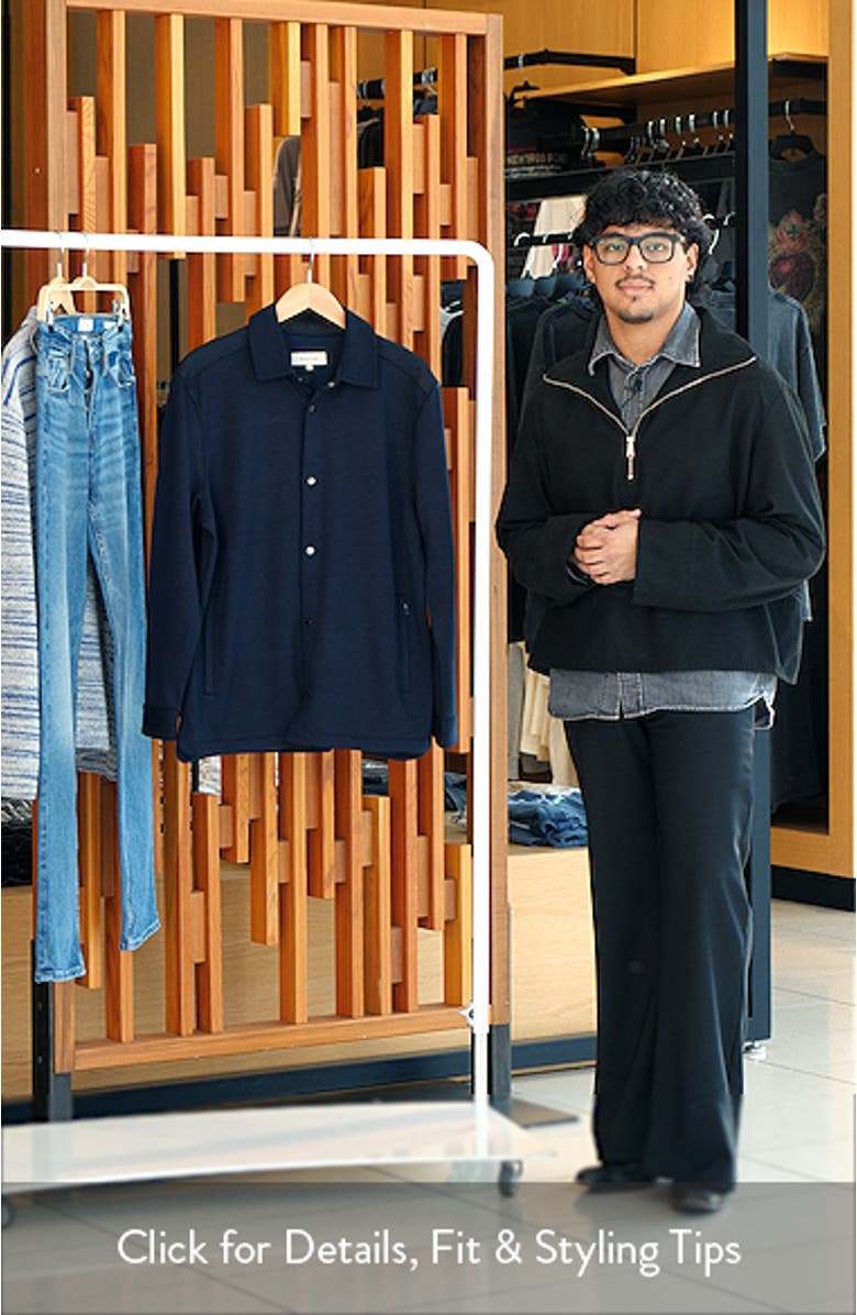 Soft Touch Knit Shirt Jacket, sales video thumbnail