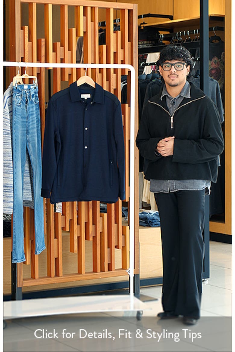 Soft Touch Knit Shirt Jacket video