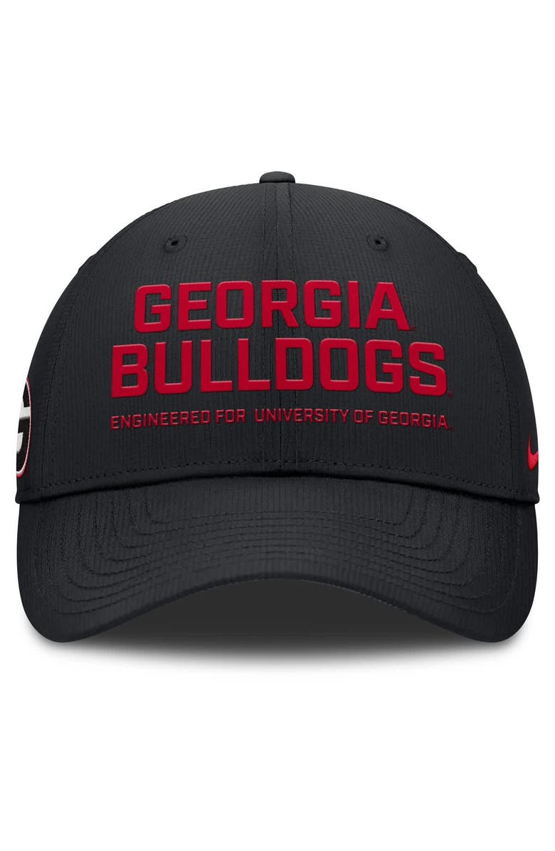 Nike Men's Nike Black Georgia Bulldogs 2025 On-Field Gameday Club Adjustable Hat, Alternate, color, Black