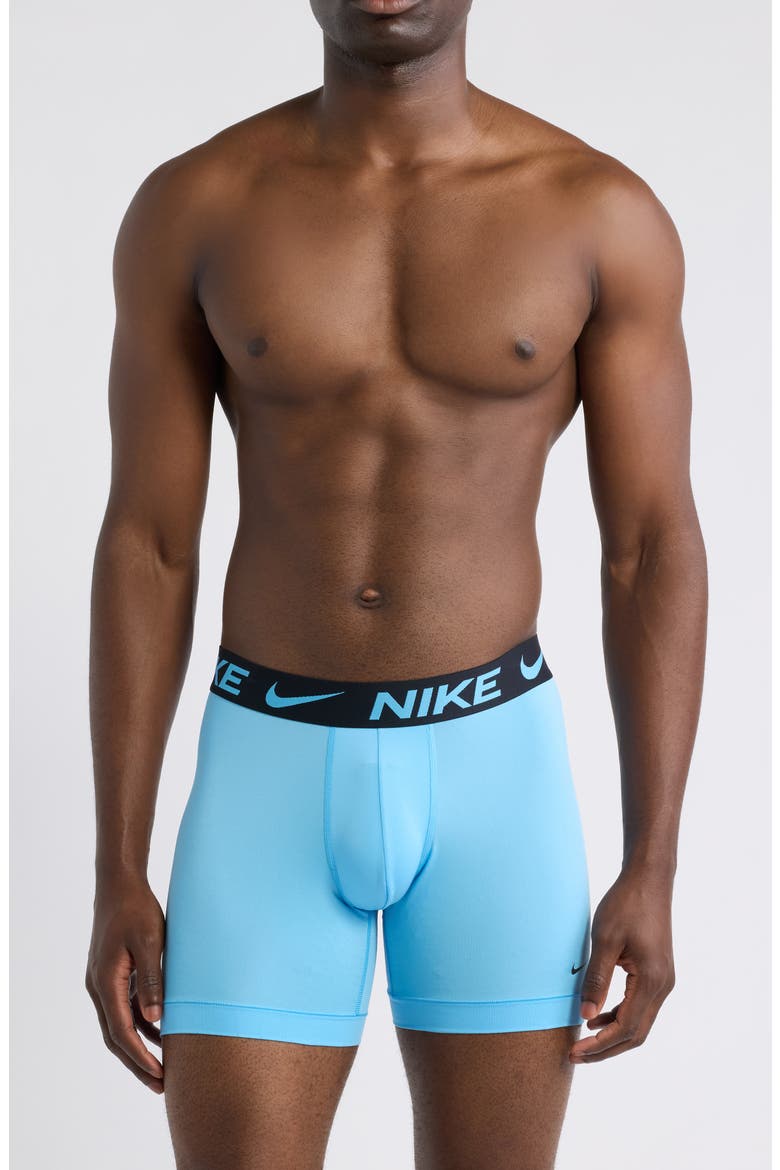3-Pack Dri-FIT Essential Micro Boxer Briefs, Main, color, DARK NAVY