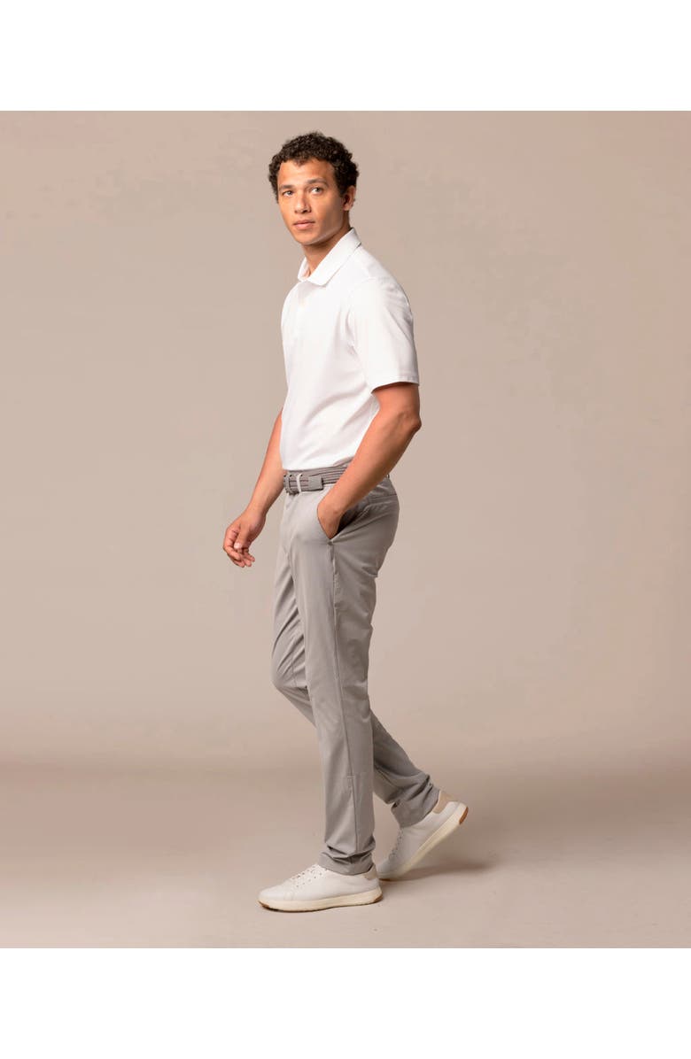 ASHWORTH GOLF 2Bar Solid Polo, Alternate, color, White