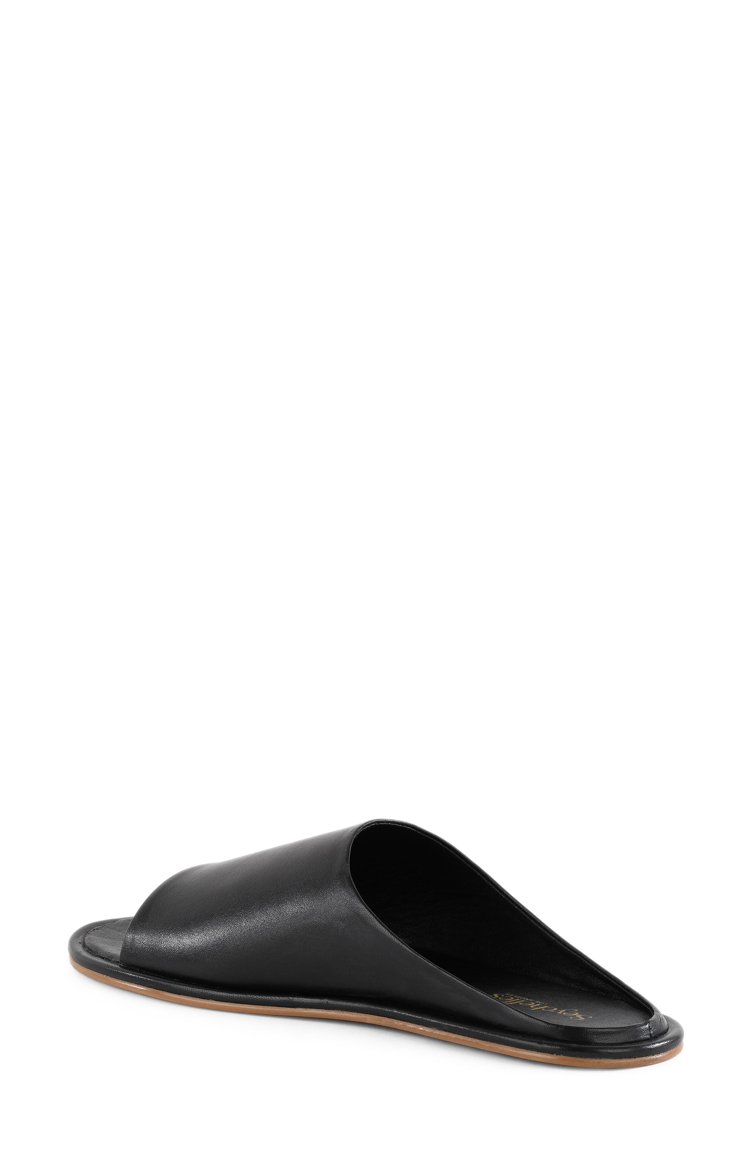Seychelles It's A Yes Slide Sandal, Alternate, color, Black