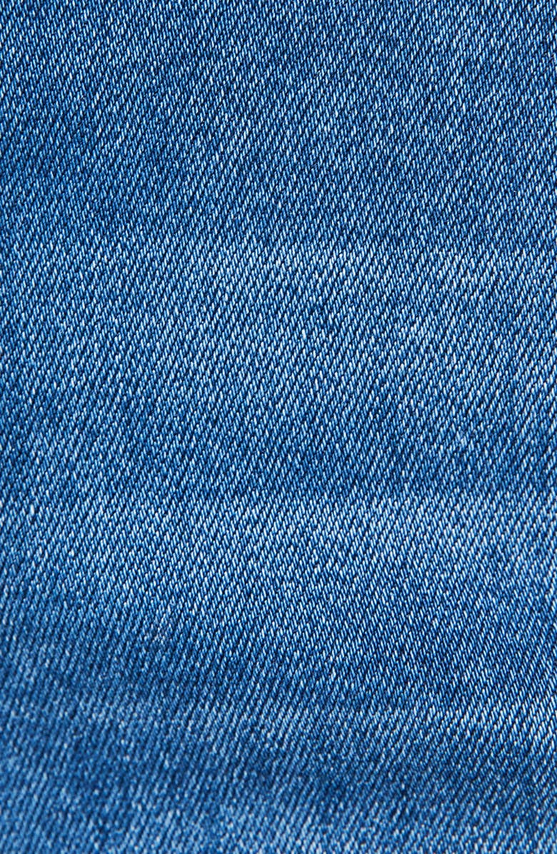 MOTHER The Drawn Undercover Prep Sneak Wide Leg Jeans, Alternate, color, Fuzzy Wuzzy Was A Bear